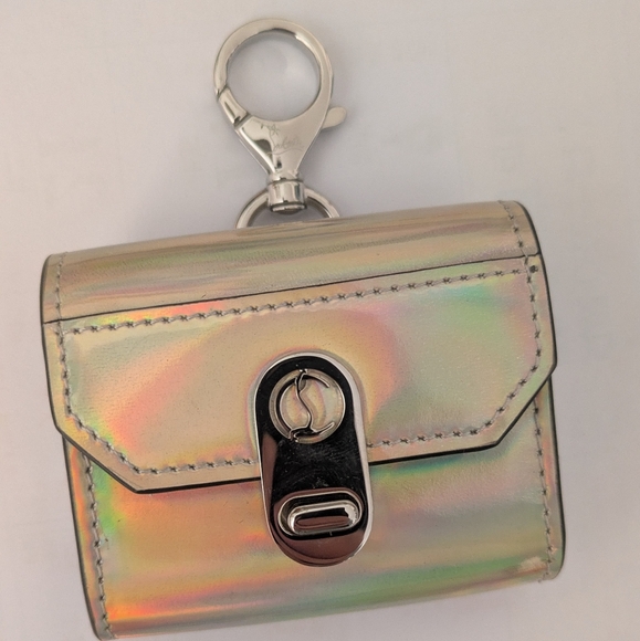 Christian Louboutin Elisa AirPods Pro Case Iridescent Patent Leather,All Products : American Fashion Style Bags On Sale
